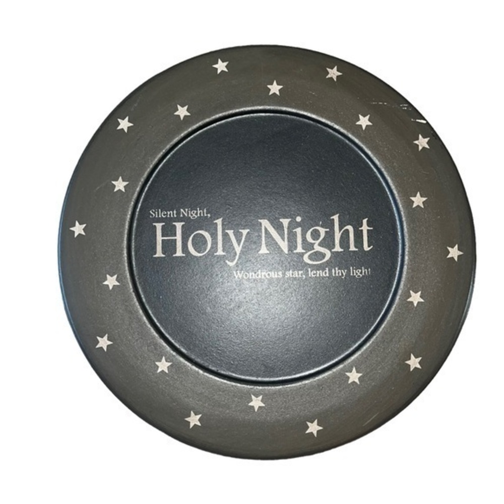 Christmas Star Light Plate - Holy Night